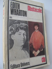 Obstacole - Edith Wharton foto