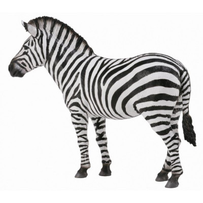Figurina Zebra Collecta, 12.4 x 9.3 cm, 3 ani+ foto