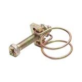 Colier din sarma pentru furtun 13-16 mm, cu surub M5x30, Breckner