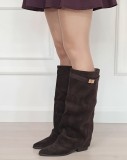 Cizme dama lungi maro 2596A-1 19
