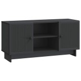 vidaXL Cabinet TV Negru 102 x 34,5 x 50 cm Lemn compozit 894006