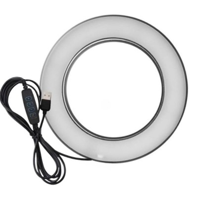 Lampa circulara LED diametru 26 cm,cablu de alimentare,cotrol din telecomanda foto