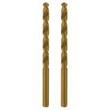 Raider 150657 - Set burghie metal HSS-TIN 2 mm tija cilindrica 2 bucati