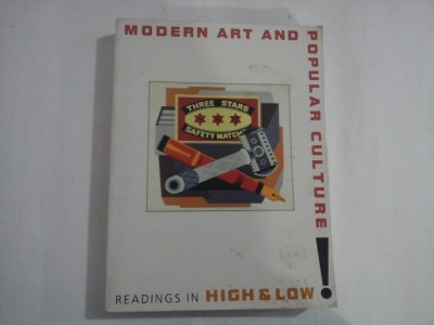 MODERN ART AND POPULAR CULTURE - KIRK VARNEDOE, ADAM GOPNIK foto