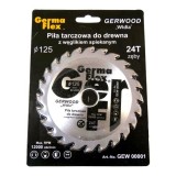 Disc circular vidia, 24 dinti, 125 mm, Germa Flex GartenVIP DiyLine