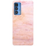 Husa compatibila cu Motorola Edge 20 Lite model Rose marble, Silicon, TPU, Viceversa, Transparent, Carcasa
