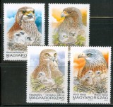 UNGARIA 1992, Fauna, Pasari, serie neuzată, MNH