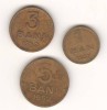 SV * Romania RPR Lot 1 - 3 - 5 BANI 1952, Cupru-Nichel