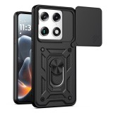 Husa Motorola Signature protectie camera Asteroid GSM CamShield Series, negru