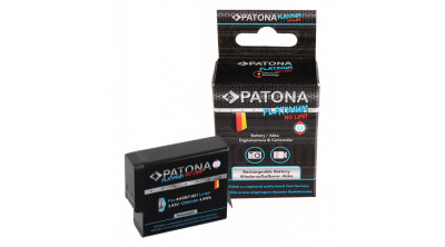 Baterie PATONA Platinum GoPro Hero 8 AHDBT-801 Hero 7 AHDBT-701 Hero 6 - Patona foto