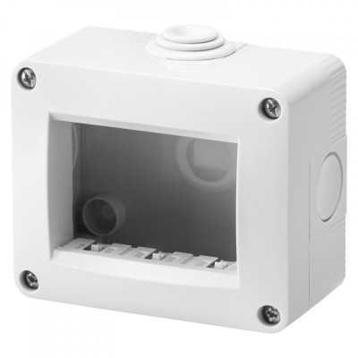 Doza aplicata PT 3M IP40 Gewiss Chorus gri GW16503 foto