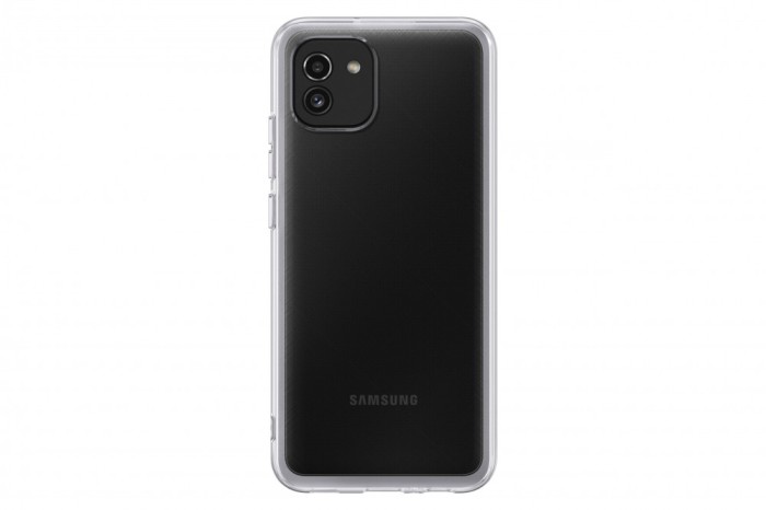 HUSA Smartphone Samsung, pt Galaxy A03, tip back cover (protectie spate), TPU, ultrasubtire, transparent, &quot;EF-QA036TTEGEU&quot;