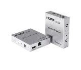 Kit extender HDTV + IR 200m pe cablu UTP