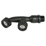 Duza dubla din plastic Goodfarm OLD-N7 pentru stropit si udare &icirc;n gradina