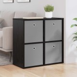 vidaXL Bufet cu sertar Stejar Negru 68,5 x 32 x 67 cm 8000541