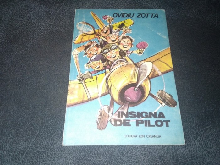 OVIDIU ZOTTA - INSIGNA DE PILOT