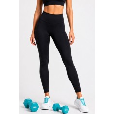 Colanți sport damă Iris | Talie &icirc;naltă | Efect modelator | Pentru fitness, yoga și alergare | LINOVIT&reg; - Black, XS