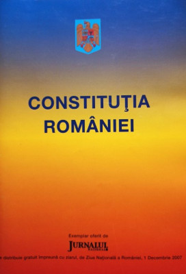 Constitutia Romaniei foto