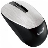 Mouse Wireless Genius NX-7015, 1600 DPI, USB, Ambidextru, Gri Fier