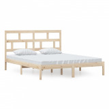 Cumpara ieftin Cadru de pat, 160x200 cm, lemn masiv de pin