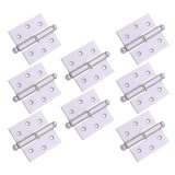 Balama din aluminiu, dreapta, pentru usa, saten, 70 x 70 mm, 10 buc / set