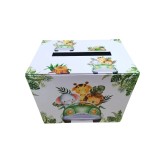 Cumpara ieftin Cutie Dar Botez, Alba cu Safari - CDB09