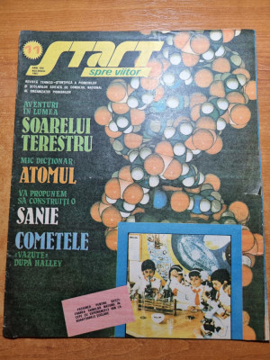 revista pentru copii - start spre viitor noiembrie 1987 foto