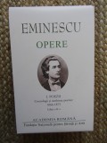 Mihai Eminescu -Opere, vol. 1Poezii. Cronologii si simbioze poetice 1866-1875 EDITIE DE LUX