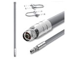 Antena QOLTEC 868MHz 12dBi 1,5m 50&Omega; N 100W 57053 - Gri, -40&divide;85&deg;C