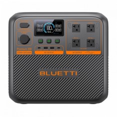 Statie de alimentare portabila Baterie externa, Bluetti Premium 200 V2, Negru, Ecran LCD, 2800W, 2073.6Wh, LiFePO4, Varf 3900W, Intrare maxima 2400W