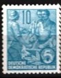 GERMANIA (DDR) 1955 &ndash; PLANUL CINCINAL, TIMBRU NESTAMPILAT, F139
