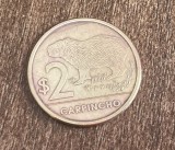 C50 - Moneda foarte veche - Uruguay - 2 pesos - carpincho - 2012, America Centrala si de Sud