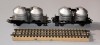 2 VAGOANE VAGONASE MARKLIN SCARA HO - 16.5 MM METAL, 1:87, H0 - 1:87