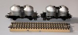 2 VAGOANE VAGONASE MARKLIN SCARA HO - 16.5 MM METAL, 1:87, H0 - 1:87