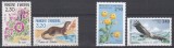 Andorra franceza 1990,1992 - Protecția naturii, 2 Serii, MNH