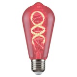 Bec inteligent LED Rabalux Smart+ 1988, clasic, Wi-Fi, ST54, E27, 4 W, 300 lm, lumina calda / multicolora