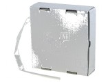 Manşon termocontractabil 2:1 2,4mm alb fără adeziv
