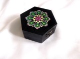cutie lemn cu mandala 42704