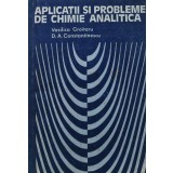 Aplicatii si probleme de chimie analitica - 1979 - Dan Anghel Constantinescu ($T353)