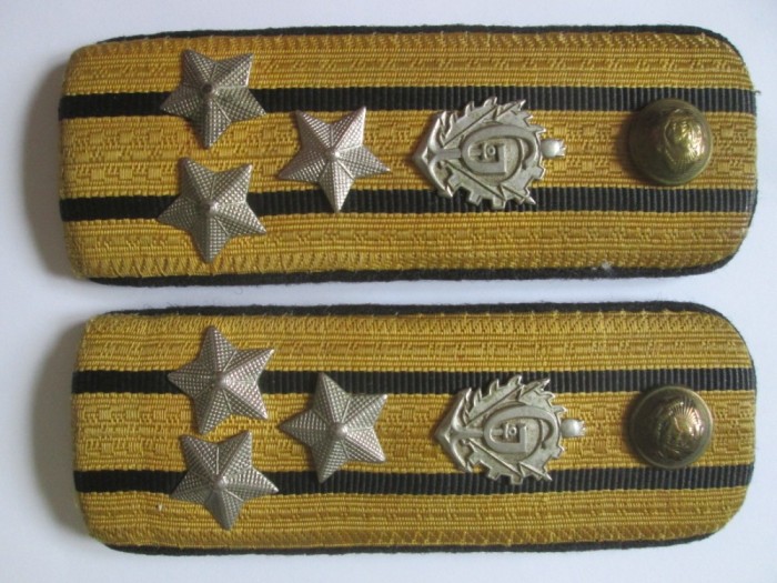 Pereche de epoleti Colonel Geniu R.S.R.