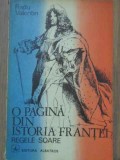 O PAGINA DIN ISTORIA FRANTEI. REGELE SOARE-RADU VALENTIN-258144