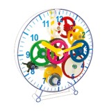 Joc de &icirc;ndemanare educativ pentru copii - Construieste propriul ceas