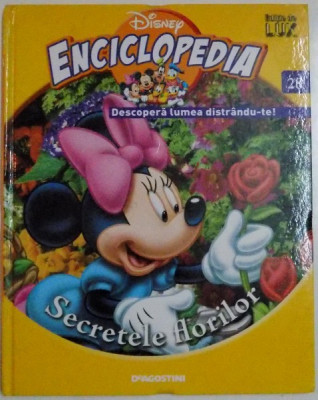 ENCICLOPEDIA DISNEY, VOL. XXVIII, SECRETELE FLORILOR, EDITIE DE LUX, 2008 foto