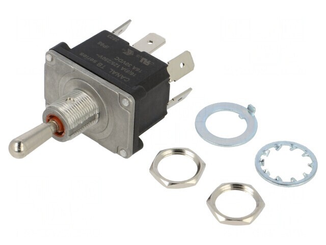 Comutator Basculant 3 Pozitii ON-OFF-ON 16A 250V IP68