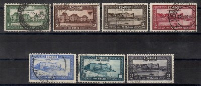Romania 1928, LP. 78 - 10 ani de la unirea Basarabiei, Ștampilate foto