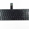 Tastatura Laptop Asus K551LN us neagra fara rama