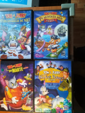 Desene animate: 4 filme cu Tom si Jerry (vezi foto si specificatiia) foto