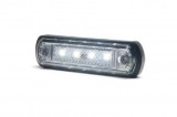 Lampa Gabarit LED Alb 12-24V WAS W189-1340, Omologare ECE, IP66/IP68, Durata 50000h