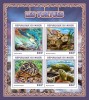 Timbre Niger 2016 - Set Complet Testoase, Colita + Bloc MNH
