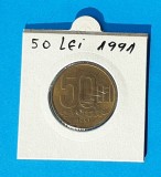 Moneda 50 Lei 1991 in stare foarte buna